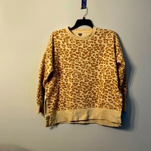 Aerie Cheetah Sweatshirt